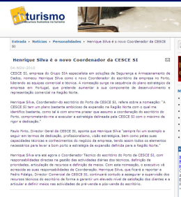 Henrique Silva &eacute; o novo Coordenador da CESCE SI