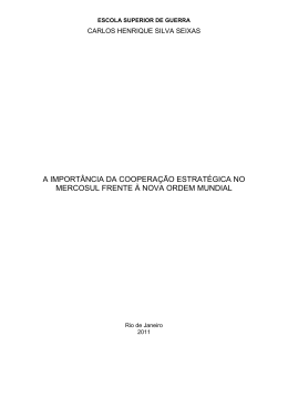 SEIXAS, Carlos Henrique Silva. A import&acirc;ncia da coopera&ccedil;&atilde;o