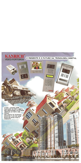 V&iacute;deo Porteiro kANRICH