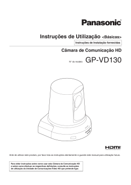 Instru&ccedil;&otilde;es de Utiliza&ccedil;&atilde;o