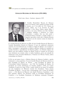 GERALDO BEZERRA DE MENEZES (1915-2002)
