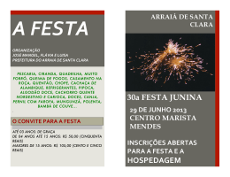 a festa