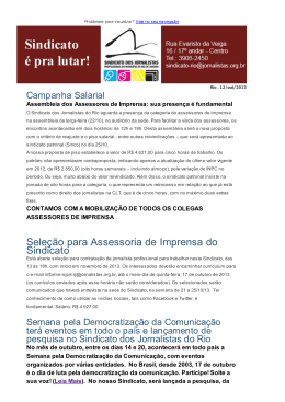 12 de outubro de 2013