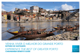 venha viver o melhor do grande porto experience the best of greater