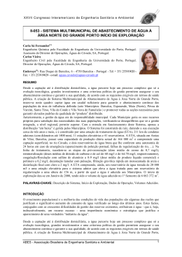 II-053 - SISTEMA MULTIMUNICIPAL DE