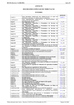 ANEXO IX - 2002 - Secretaria de Estado de Fazenda de Minas Gerais