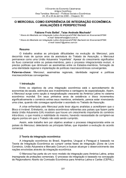 3_o mercosul como experi&ecirc;ncia de integra&ccedil;&atilde;o econ&ocirc;mica_aval&hellip;