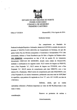 matricula imobiliária