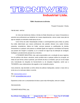 Industrial Ltda. - tecniwer.com.br