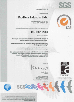 Pro-Metal Industrial Ltda.