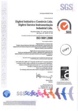iso9001 validade 2017