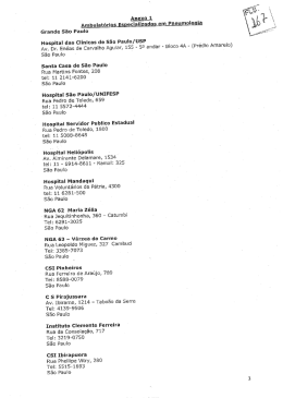Anexo 1 Ambulat&oacute;rios Especializados em Pneumolodia Grande S&atilde;o