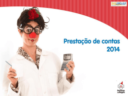 Prestação de Contas 2014