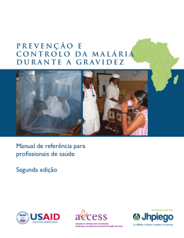 Prevenção e controlo da malária durante a gravidez