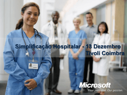 Simplifica&ccedil;&atilde;o Hospitalar