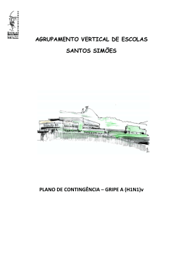 Plano de conting&ecirc;ncia - Agrupamento Santos Sim&otilde;es