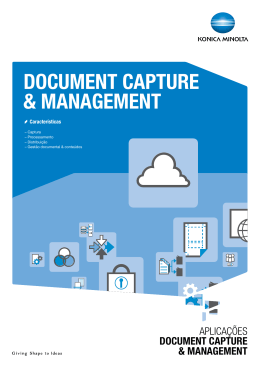 Brochura Document Capture & Management