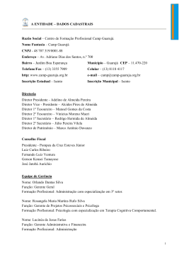 Relat&oacute;rio Anual