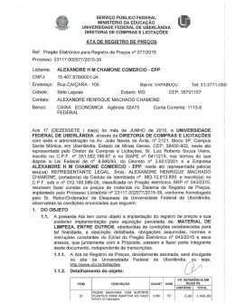 Alexandre H M Chamone Comercio - EPP