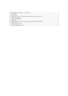 1 1 - Repercuss&atilde;o / imediatismo / n&atilde;o visusalizar
