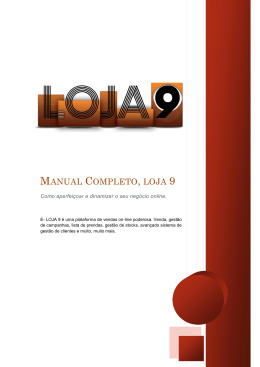 Manual Completo, loja 9