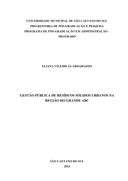 Disserta&ccedil;&atilde;o