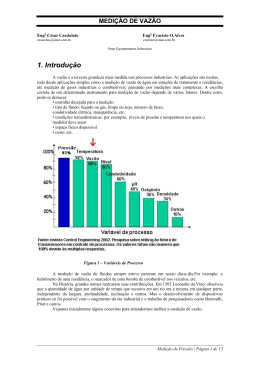 Medição de vazão - Associação PROFIBUS Brasil