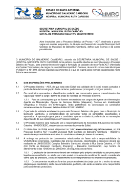 edital de abertura n&ordm; 002/2015