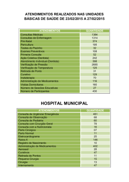 HOSPITAL MUNICIPAL