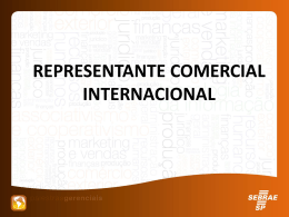 Representação Comercial Internacional