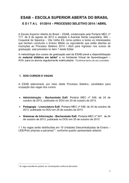 Esab &ndash; Escola Superior Aberta do Brasil