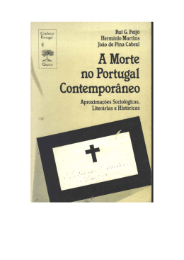 " . A Morte - Universidade do Minho