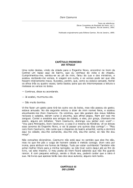 Dom Casmurro - Machado de Assis