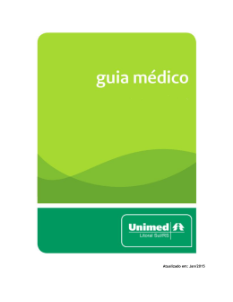 plano regional - guia m&eacute;dico litoral sul mar&ccedil;o/2015
