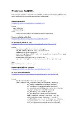 WebServices ALLINMAIL.