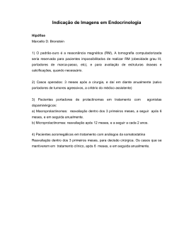 Indica&ccedil;&atilde;o de Imagens em Endocrinologia