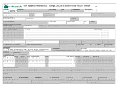 Guia SADT - Plano Multi Sa&uacute;de