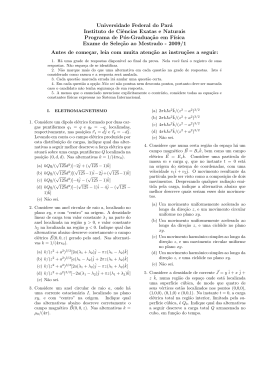 Universidade Federal do Pará Instituto de Ciências Exatas e