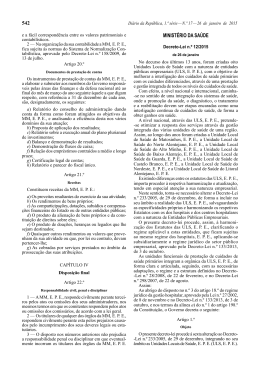 Decreto-Lei n.º 12/2015 - Comissão Nacional de Protecção das