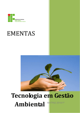 Ementa 2010