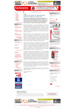 Dias 23 a 29 de junho - Universidade do Algarve