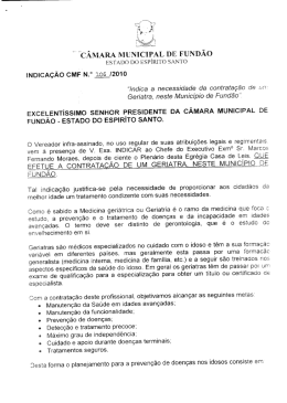 *CAMARA MUNICIPAL DE FUNDÃO - Câmara Municipal de Fundão