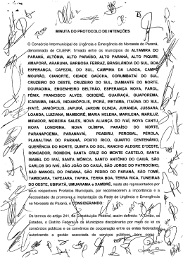 Protocolo de Inten&ccedil;&otilde;es