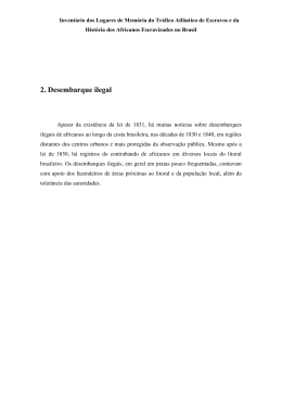 2. Desembarque ilegal - Universidade Federal Fluminense