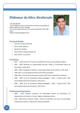 Elidomar da Silva Alcoforado
