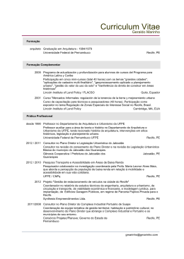 Curriculum Vitae