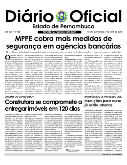 Di&aacute;rio Oficial do Estado