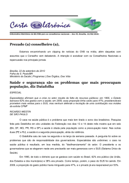 22/09/2010 - Minist&eacute;rio da Sa&uacute;de
