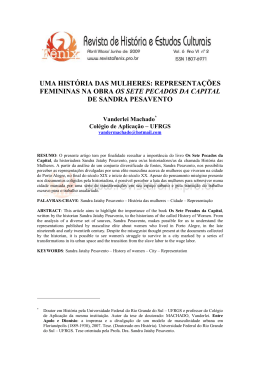 representa&ccedil;&otilde;es femininas na obra os sete pecados da capital de
