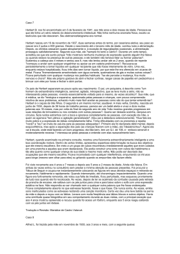 Dist&uacute;rbios Aut&iacute;sticos do Contavo Afetivo